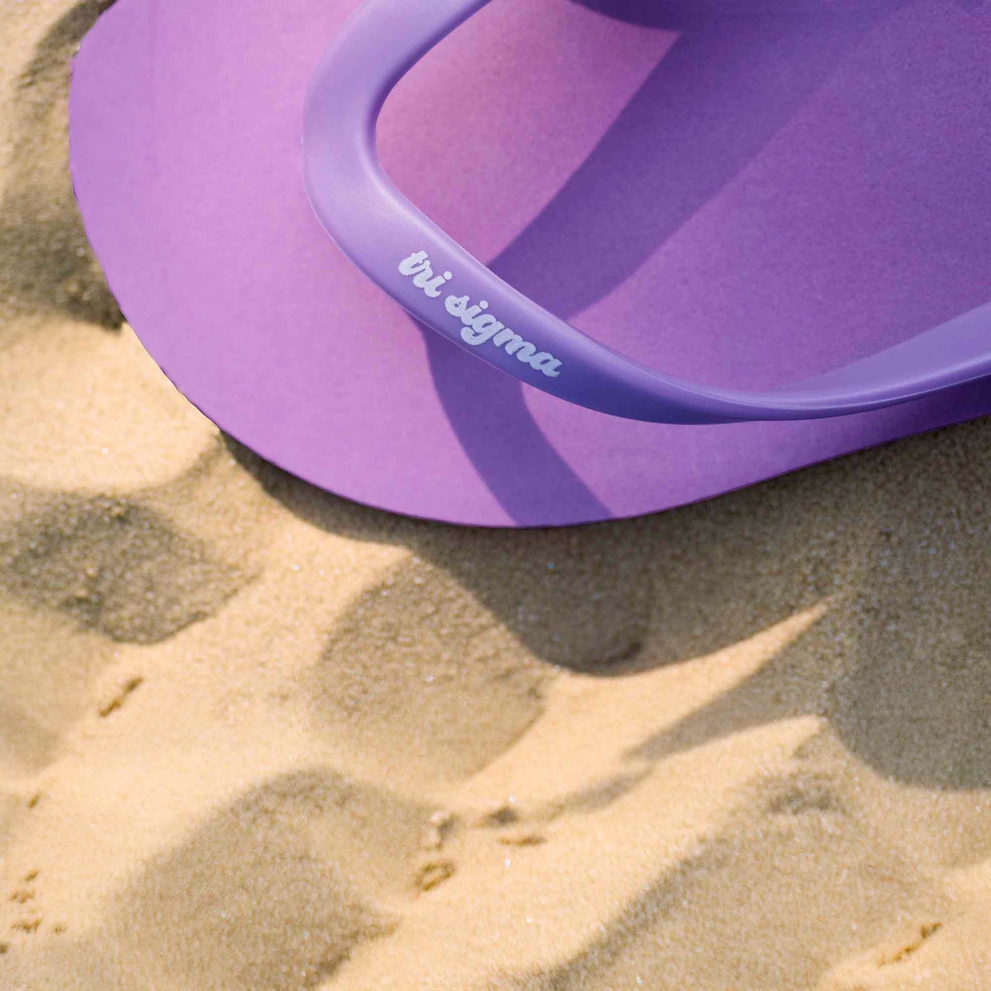 Alpha Gamma Delta Flip Flops, With Greek Letter Cutouts