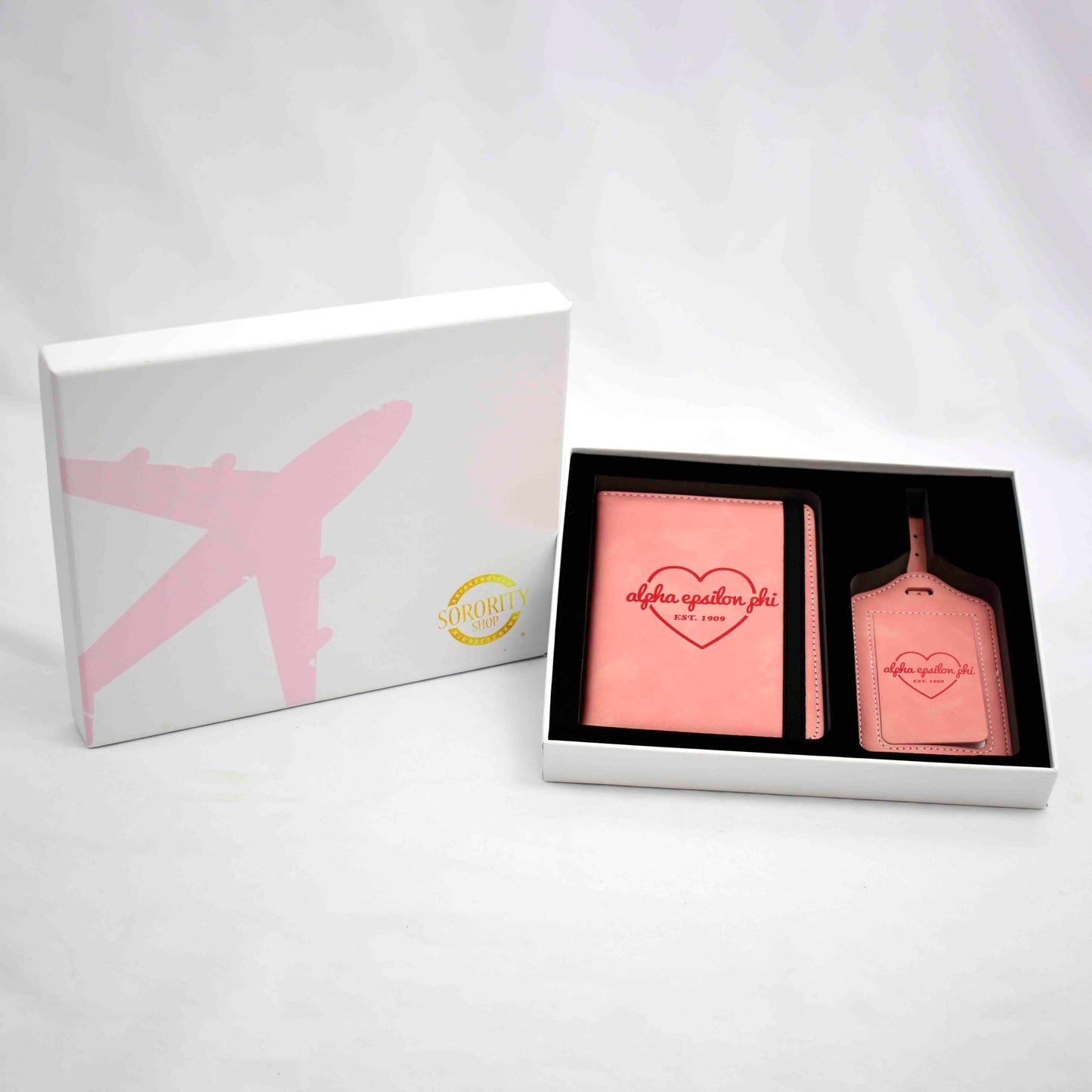 Zeta Tau Alpha Passport Holder & Luggage Tag Travel Gift Set