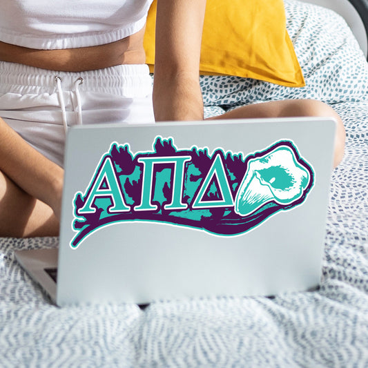 Alpha Pi Delta Laptop Jumbo Sticker/Decal