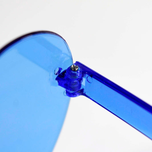 Alpha Xi Delta Sunglasses — Heart Shaped Sunglasses Printed With AXD Logo