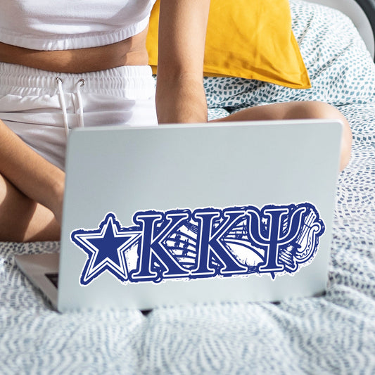 Kappa Kappa Psi Laptop Jumbo Sticker/Decal