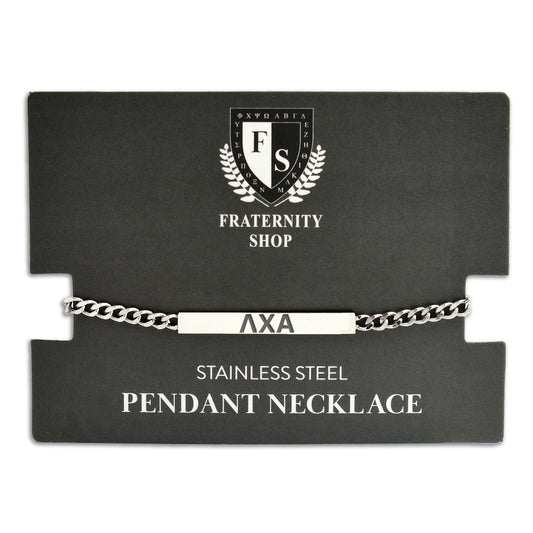 Lambda Chi Alpha Fraternity Necklace- Greek Letters Pendant