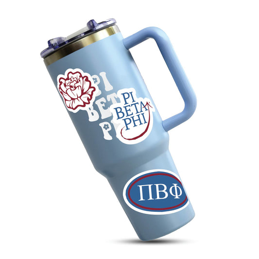 Pi Beta Phi Sorority Brand Focus Sticker Sheet