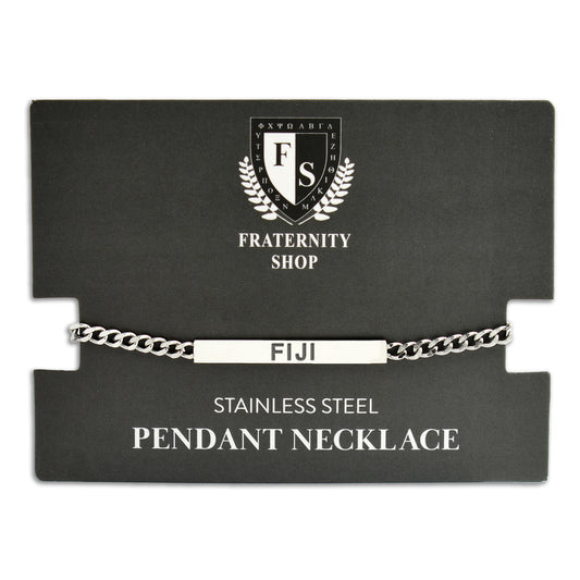 Phi Gamma Delta Fraternity Necklace- Greek Letters Pendant