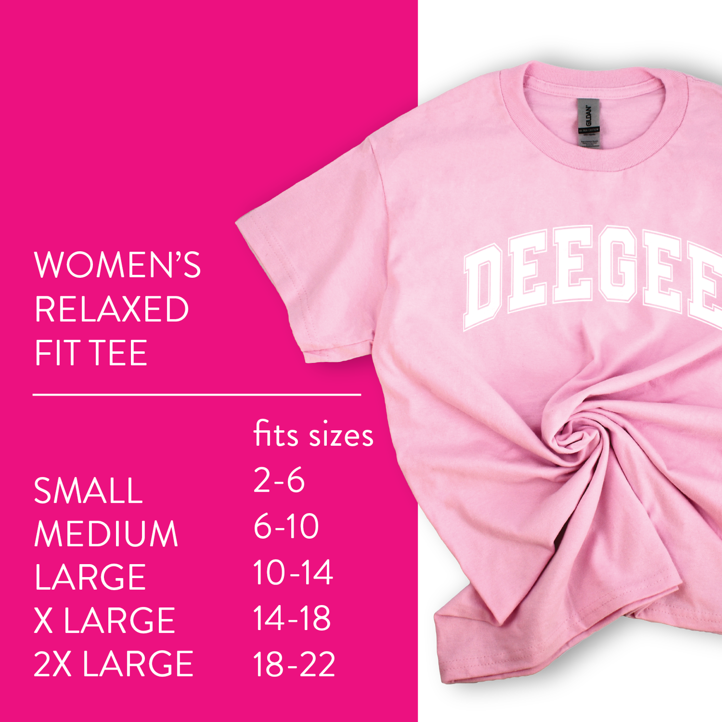 Phi Mu Sorority T-Shirt- Varsity Design