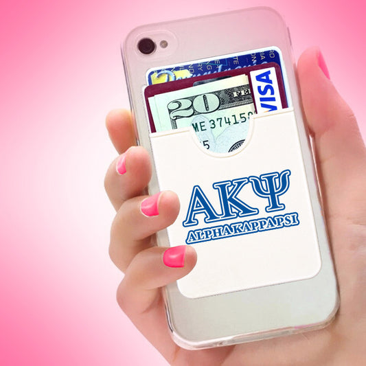 Alpha Kappa Psi Koala Pouch - Greek Letters Design - Phone Wallet