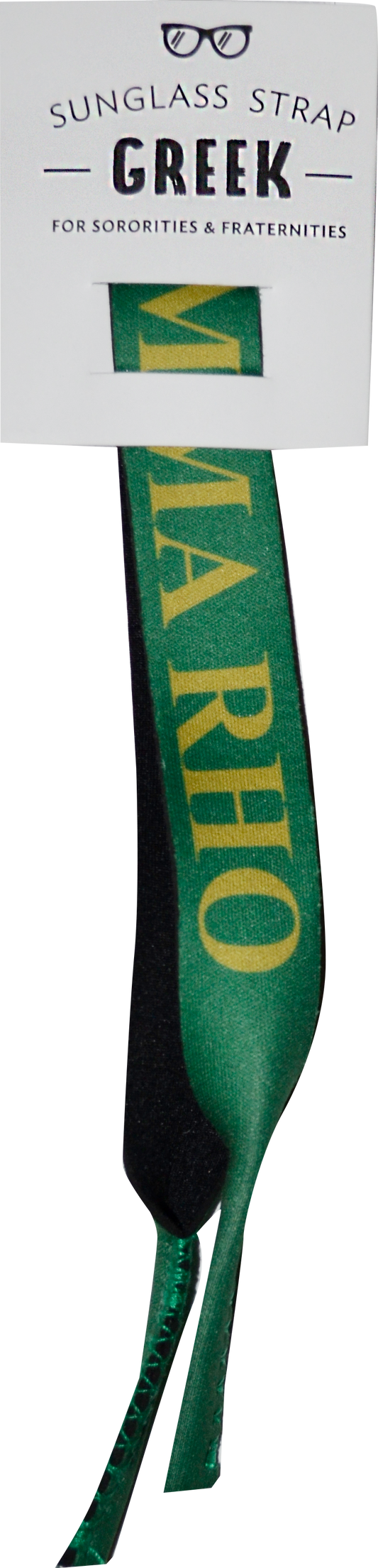 Alpha Gamma Rho Sunglass Strap Packaging- Croakie