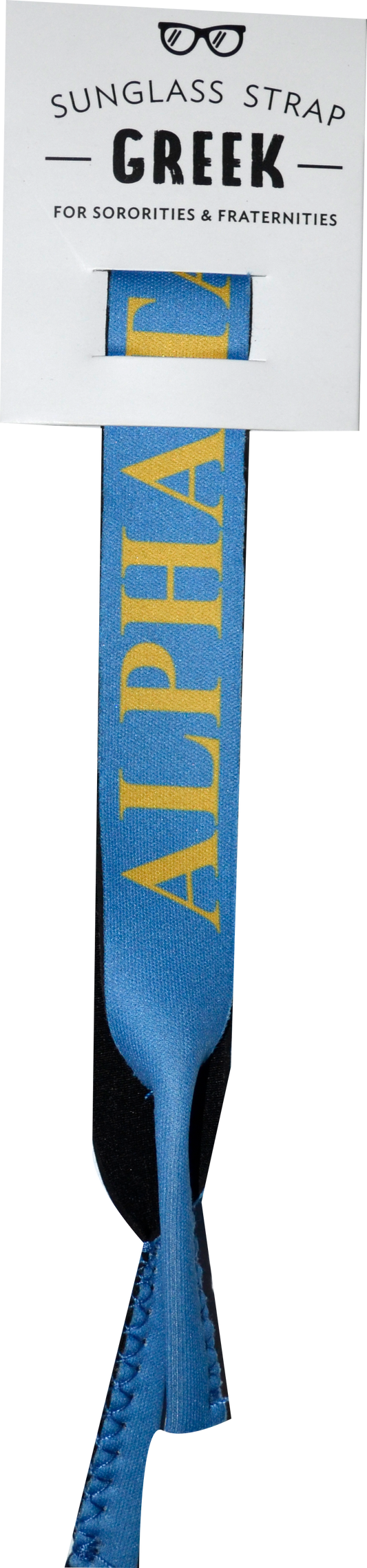 Alpha Tau Omega Sunglass Strap Packaging - Croakie