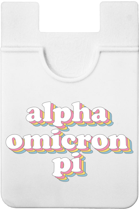 Alpha Omicron Pi Retro Koala Pouch
