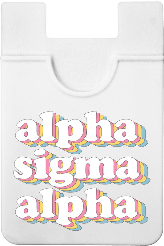 Alpha Sigma Alpha Retro Koala Pouch