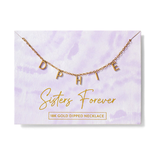 Delta Phi Epsilon Name Necklace