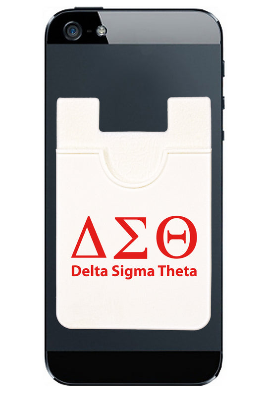 Delta Sigma Theta Koala Pouch - Greek Letters Design - Phone Wallet