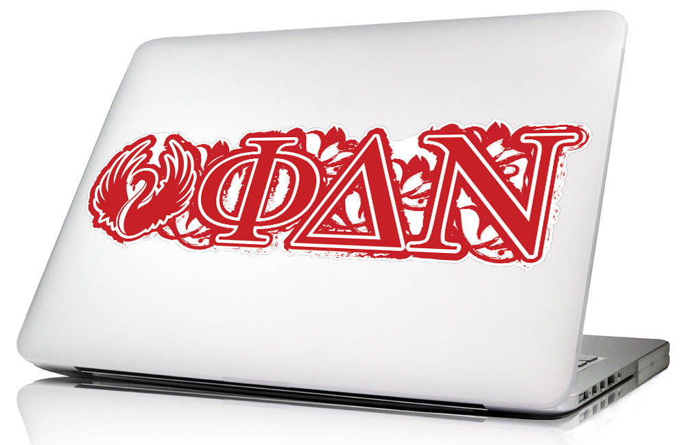 Phi Delta Nu <br>11 x 5 Laptop Skin/Wall Decal