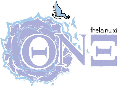 Theta Nu Xi <br>11.5 x 8.25 Laptop Skin/Wall Decal