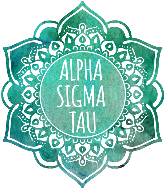 Alpha Sigma Tau Mandala Air Freshener
