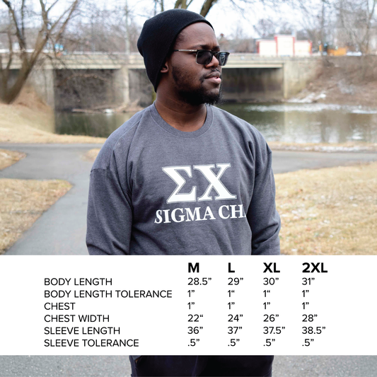 Alpha Epsilon Pi Sweatshirt- Crewneck Fraternity Varsity Letters Design