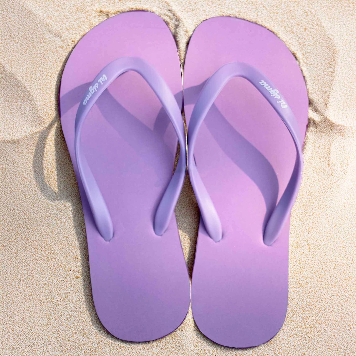 Alpha Xi Delta Flip Flops, With Greek Letter Cutouts