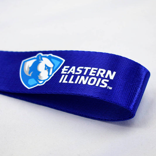 Eastern Illinois University Keychain- Hands-Free Lanyard Style