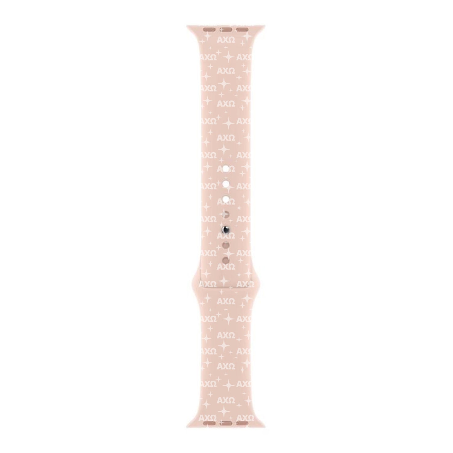Alpha Chi Omega Smart Watch Band, Compatible with Apple Watch