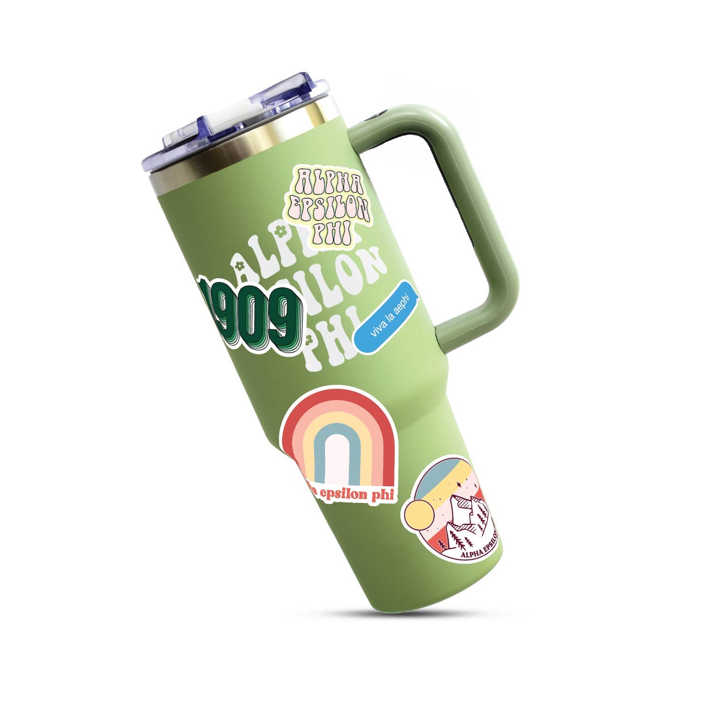 Alpha Epsilon Phi Girl Power Sticker Sheet