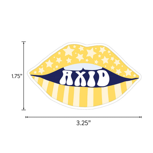 Alpha Xi Delta Girl Power Sticker Sheet