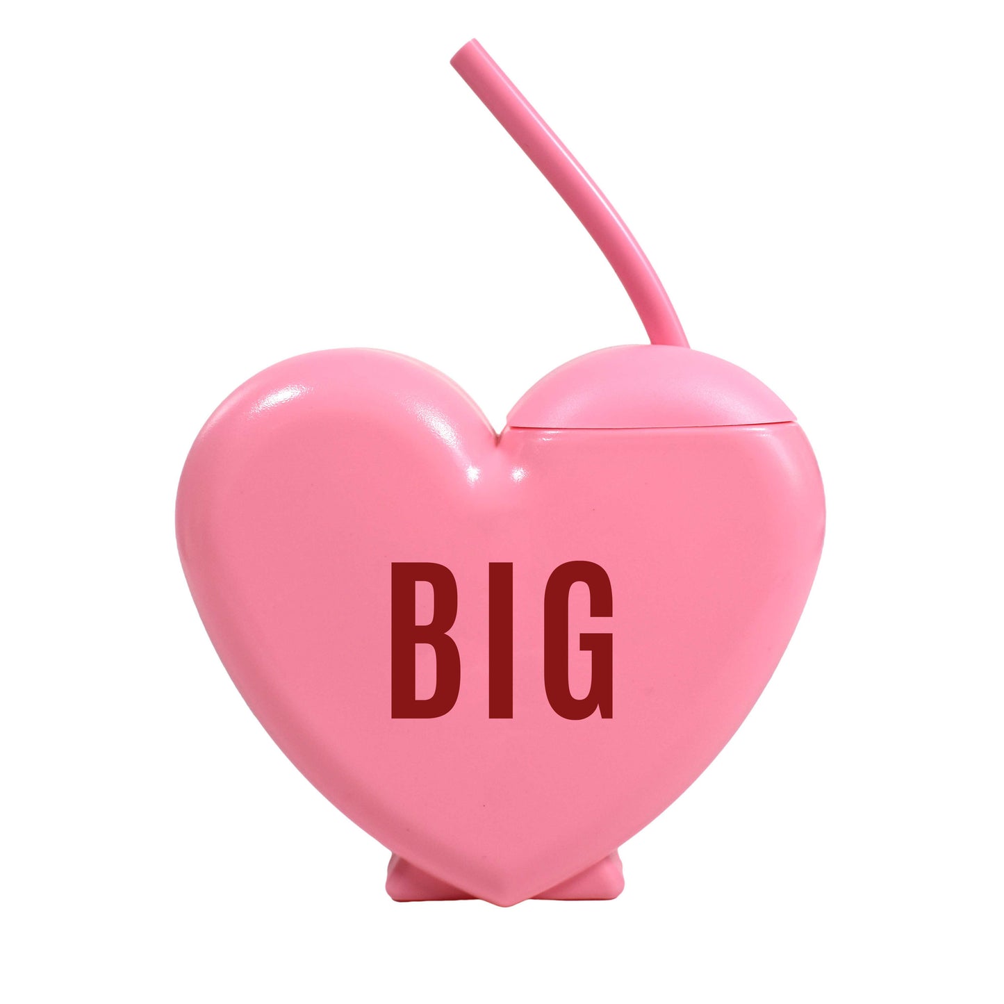 Sorority "Big" Tumbler- Candy Heart Shaped