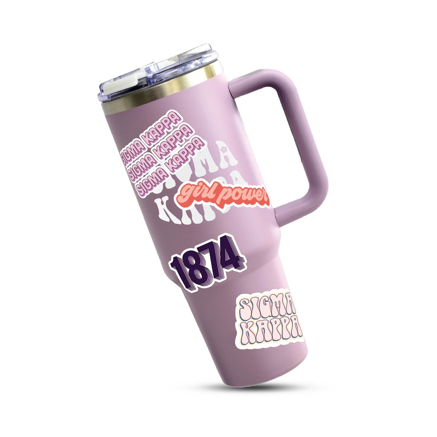 Sigma Kappa Girl Power Sticker Sheet