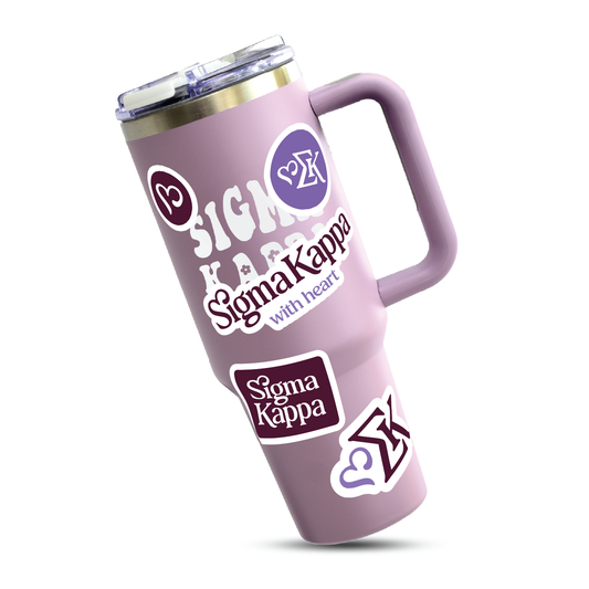 Sigma Kappa 2026 Sorority Brand Focus Sticker Sheet