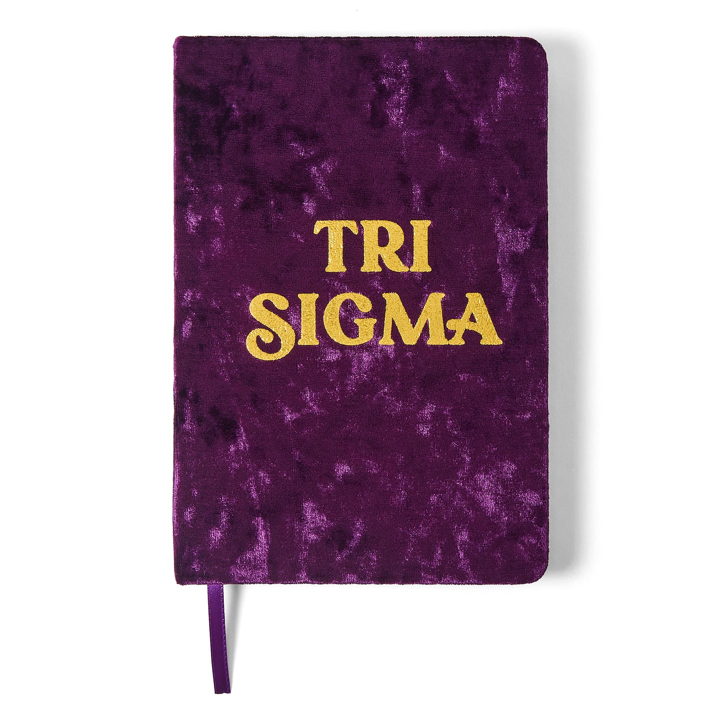 Tri Sigma Notebook with Gold Foil Imprint