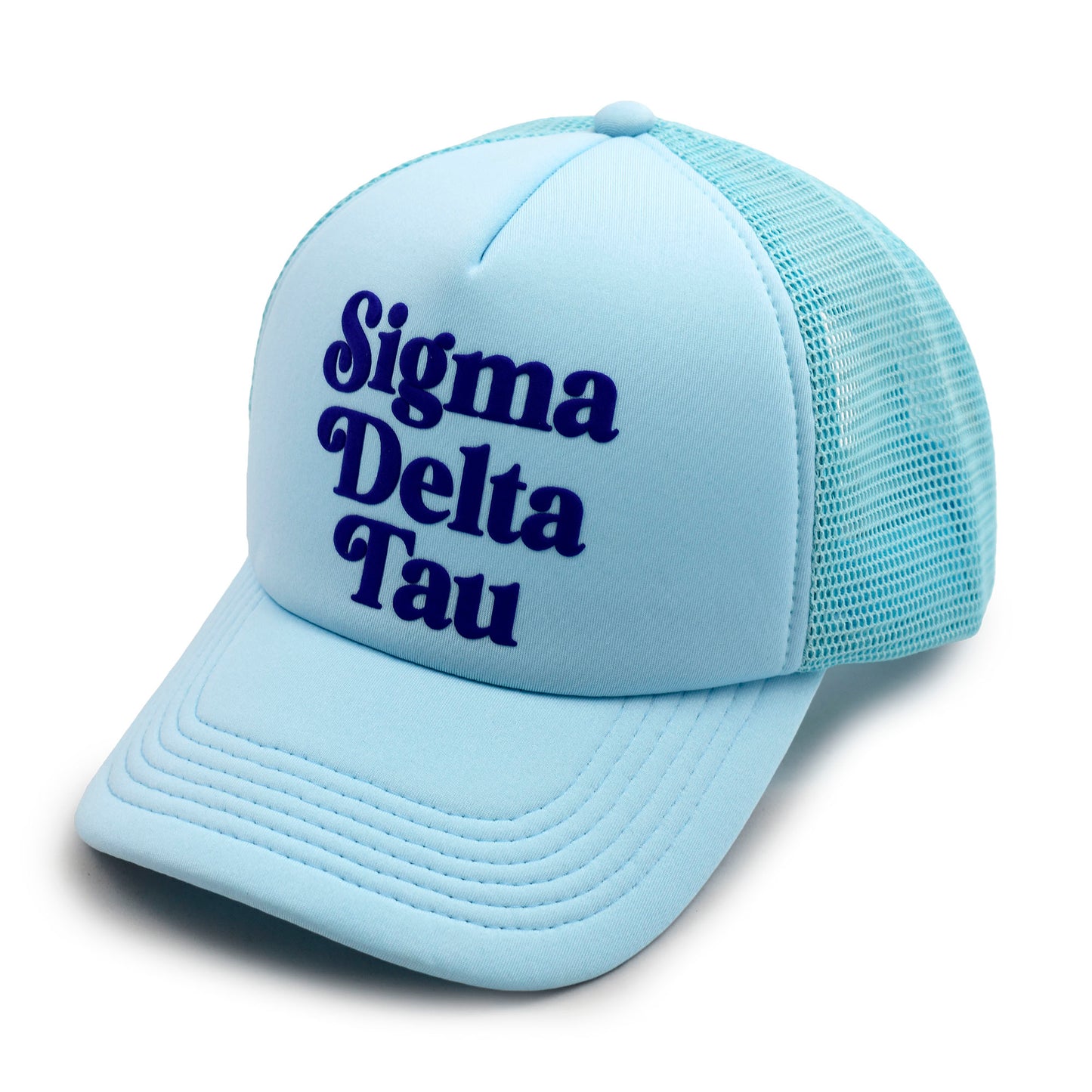 Sigma Delta Tau Baseball Cap, Mesh Trucker-Style Hat
