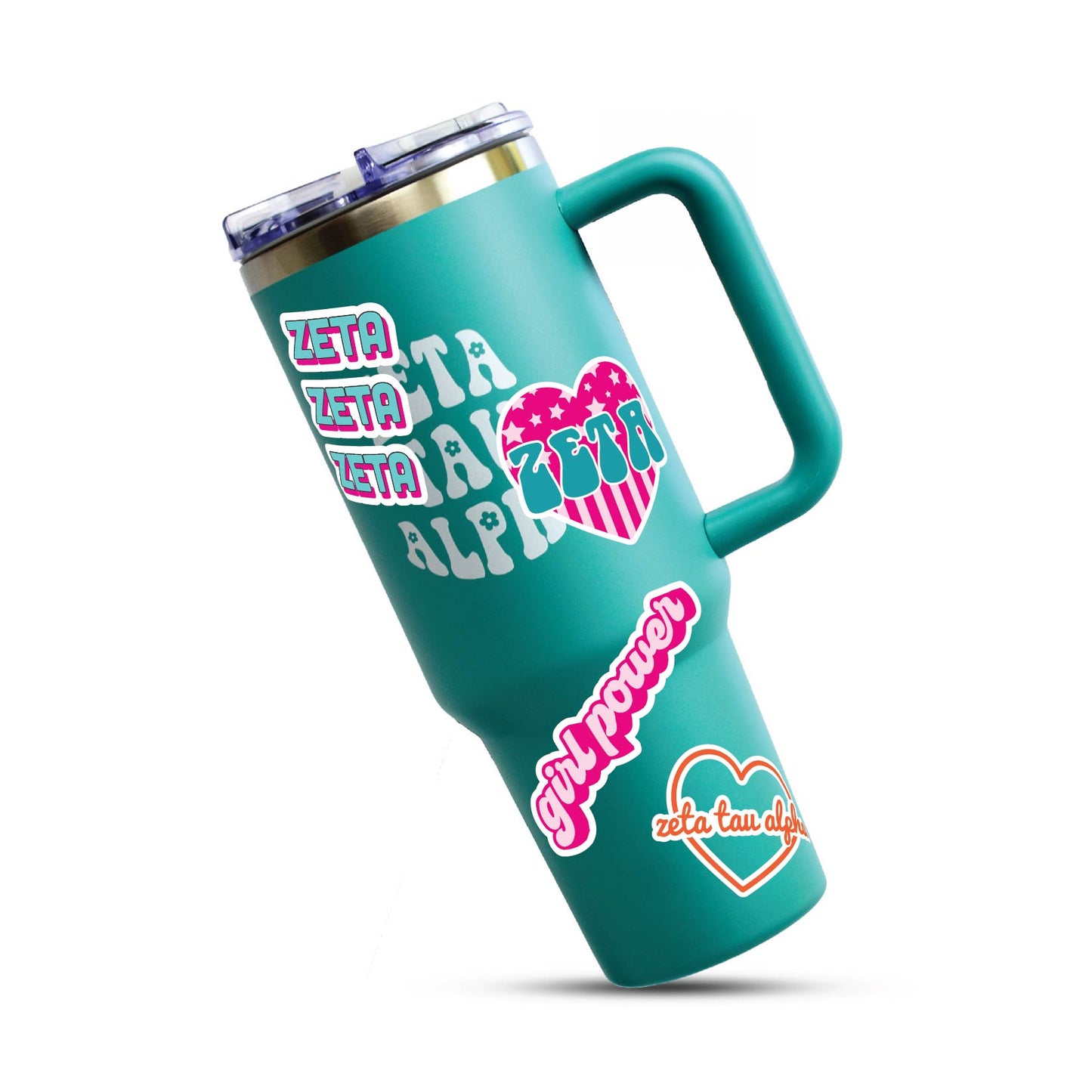 Zeta Tau Alpha Girl Power Sticker Sheet