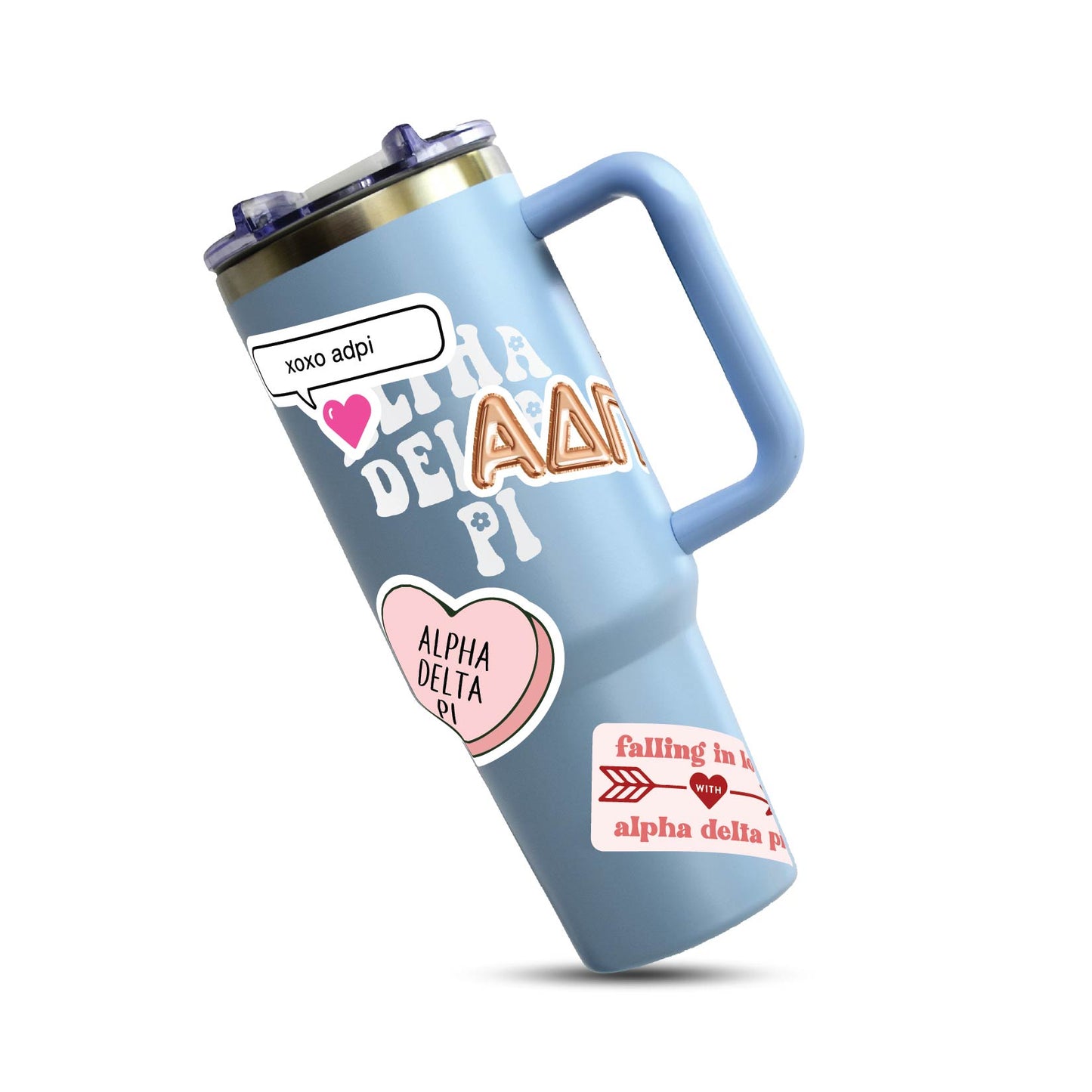 Alpha Delta Pi - Sticker Sheet- Love Theme