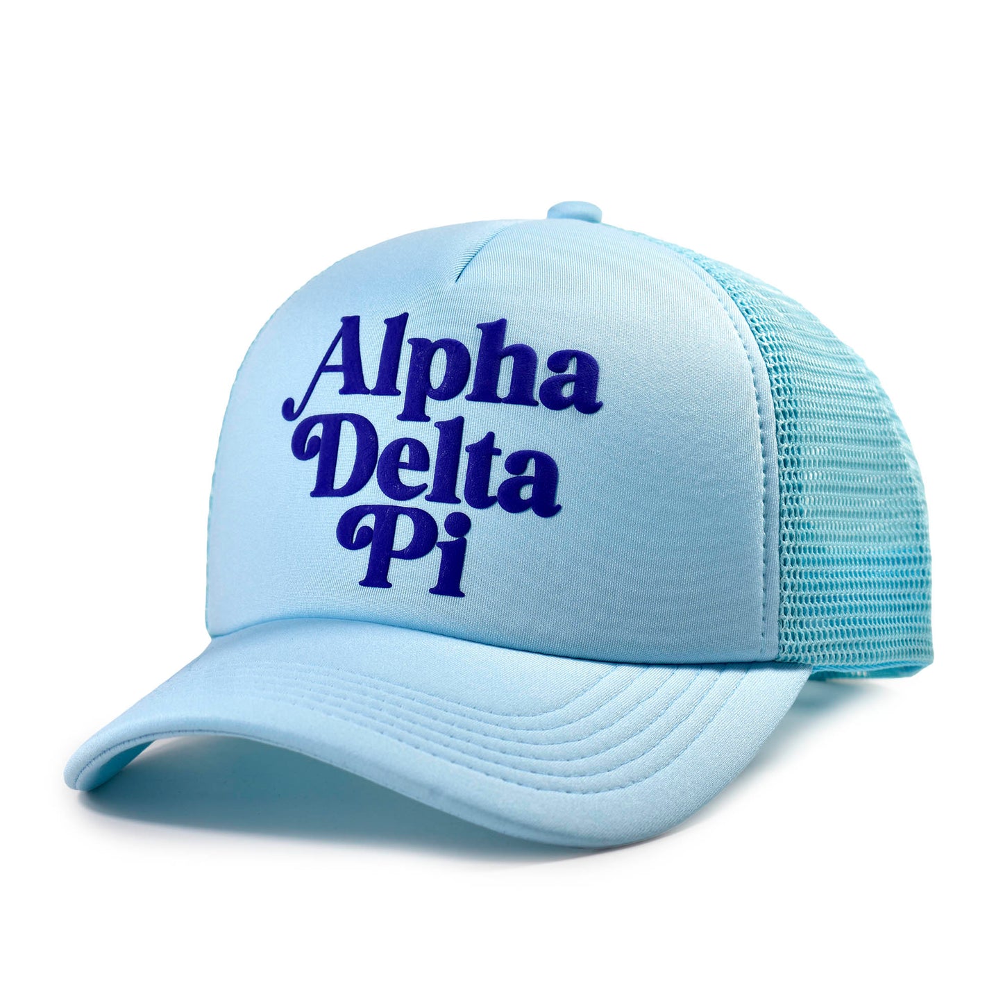 Alpha Delta Pi Baseball Cap, Mesh Trucker-Style Hat
