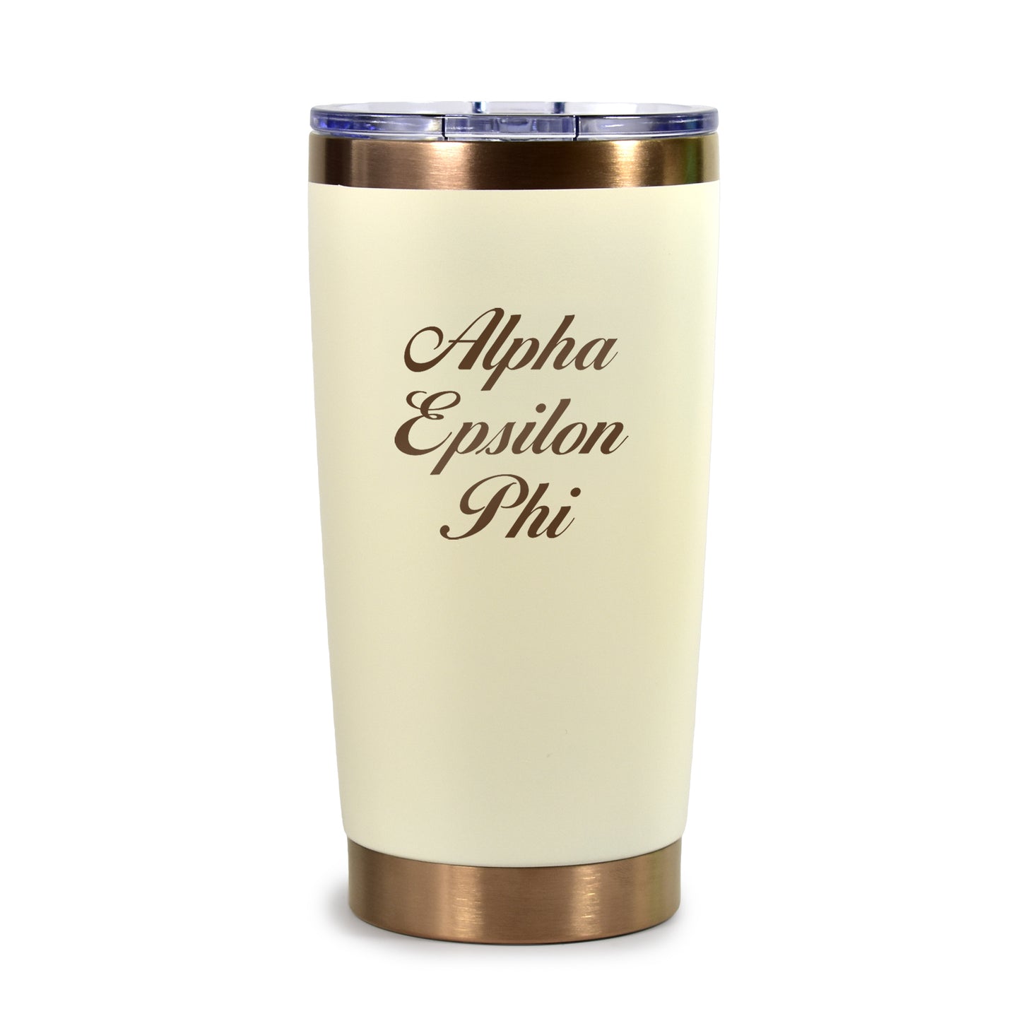 Alpha Epsilon Phi 20 oz. Insulated Tumbler with Sorority Name