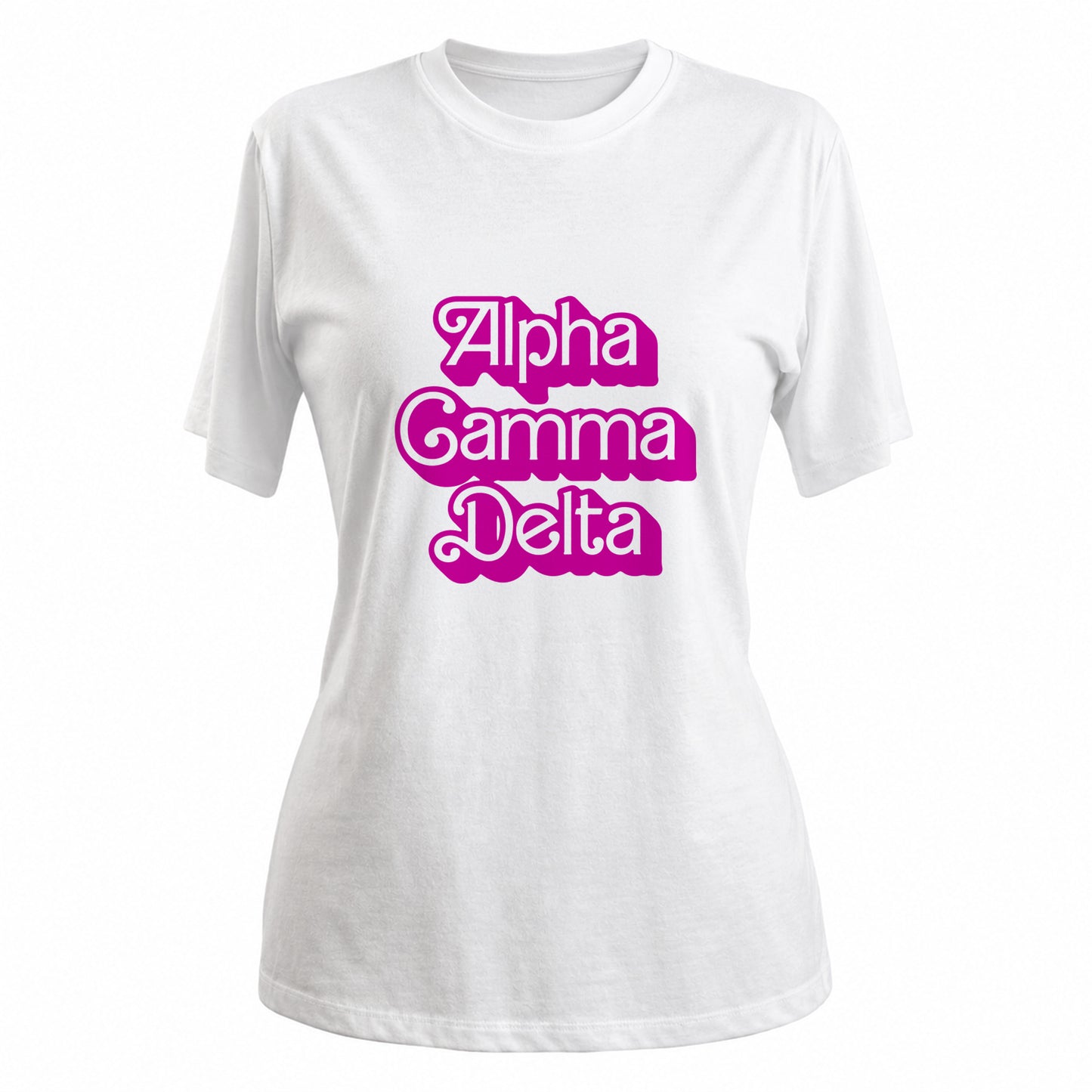Alpha Gamma Delta Retro Dolly Relaxed Fit T-Shirt