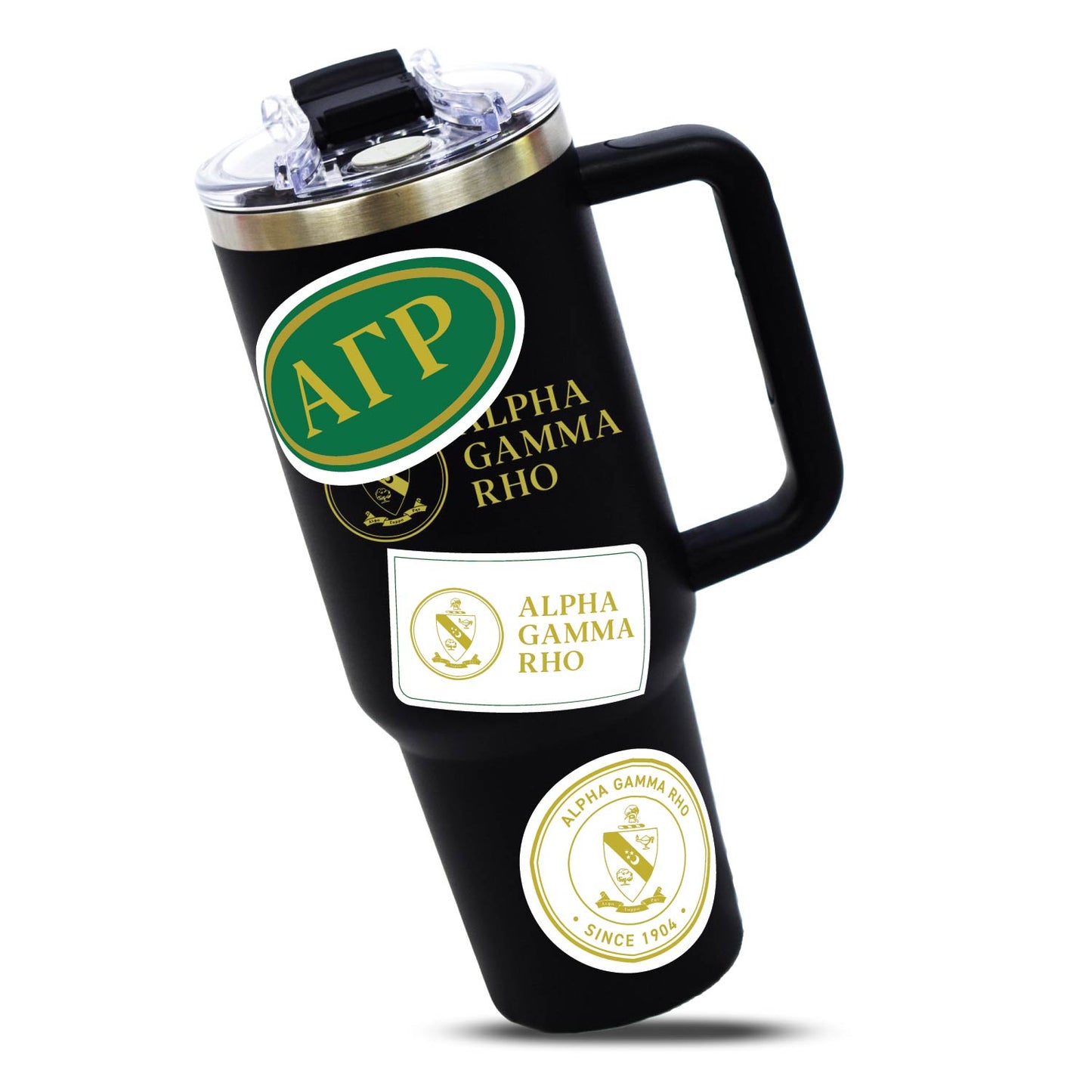 Alpha Gamma Rho Fraternity Sticker Sheet- Brand Focus