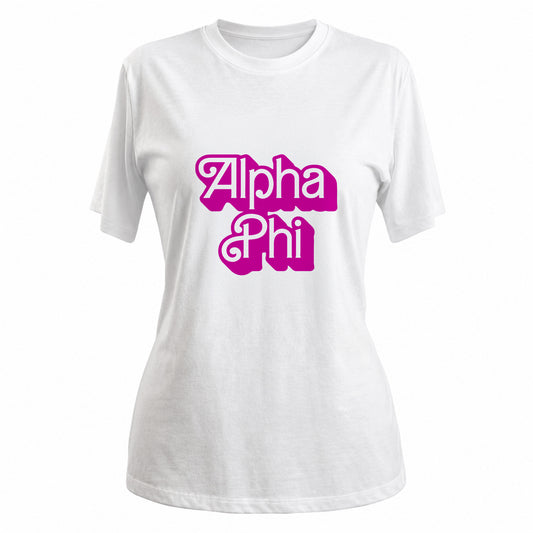 Alpha Phi Retro Dolly Relaxed Fit T-Shirt
