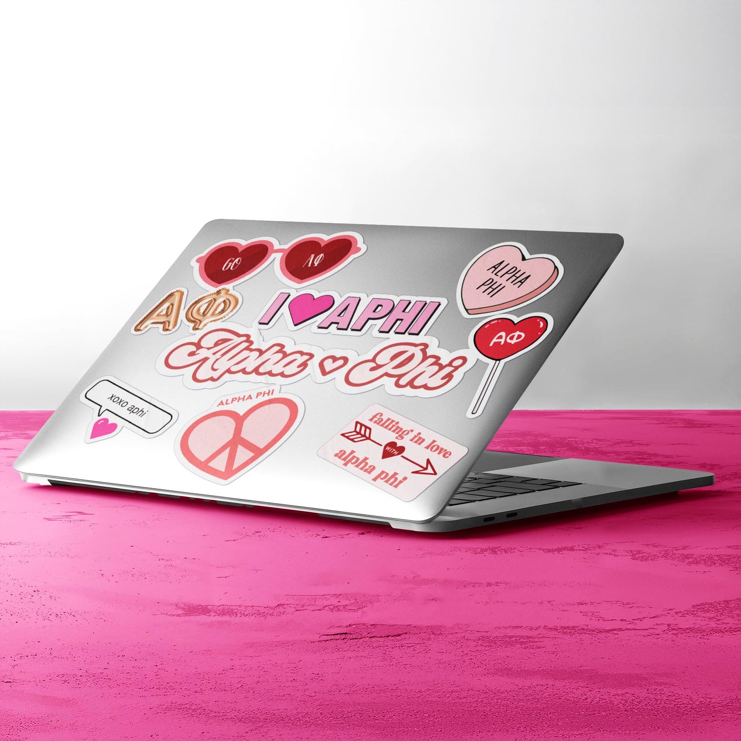 Alpha Phi- Sticker Sheet- Love Theme