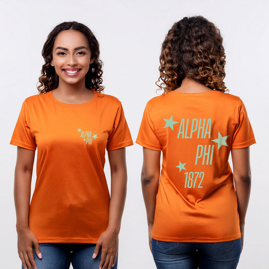 Alpha Phi T-Shirt- The Swifties Showgirl Design