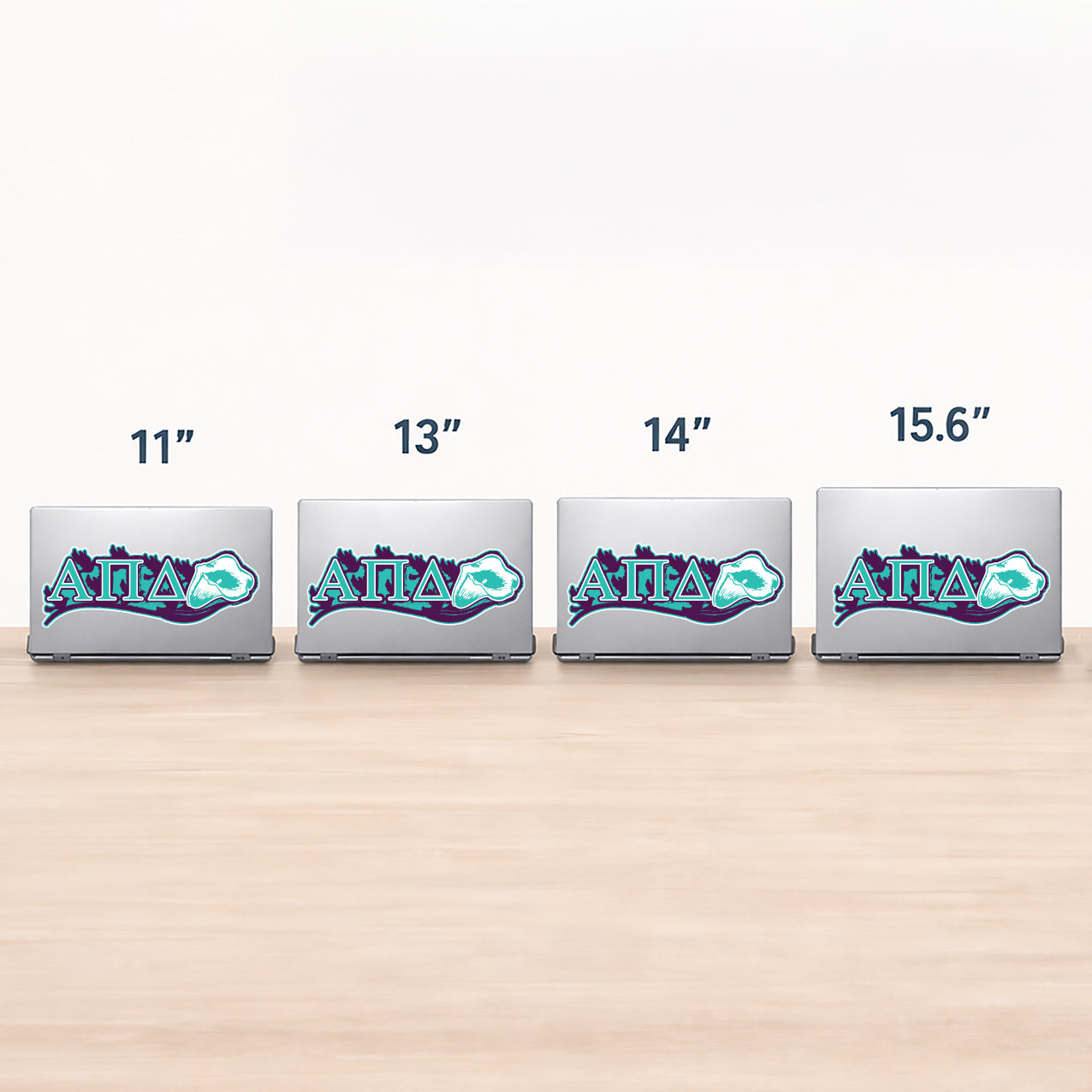 Alpha Pi Delta Laptop Jumbo Sticker/Decal