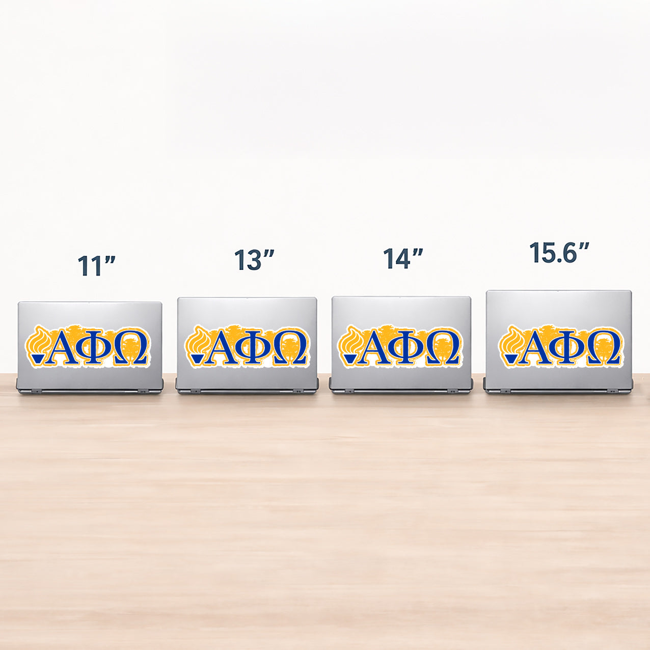 Alpha Phi Omega Laptop Jumbo Sticker/Decal