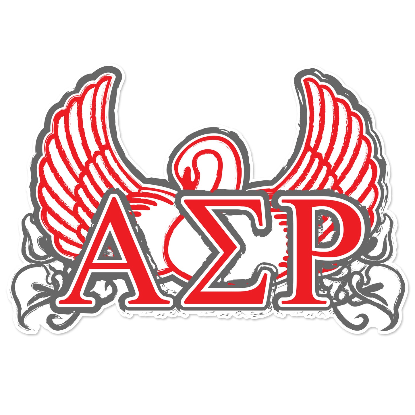 Alpha Sigma Rho Laptop Jumbo Sticker/Decal