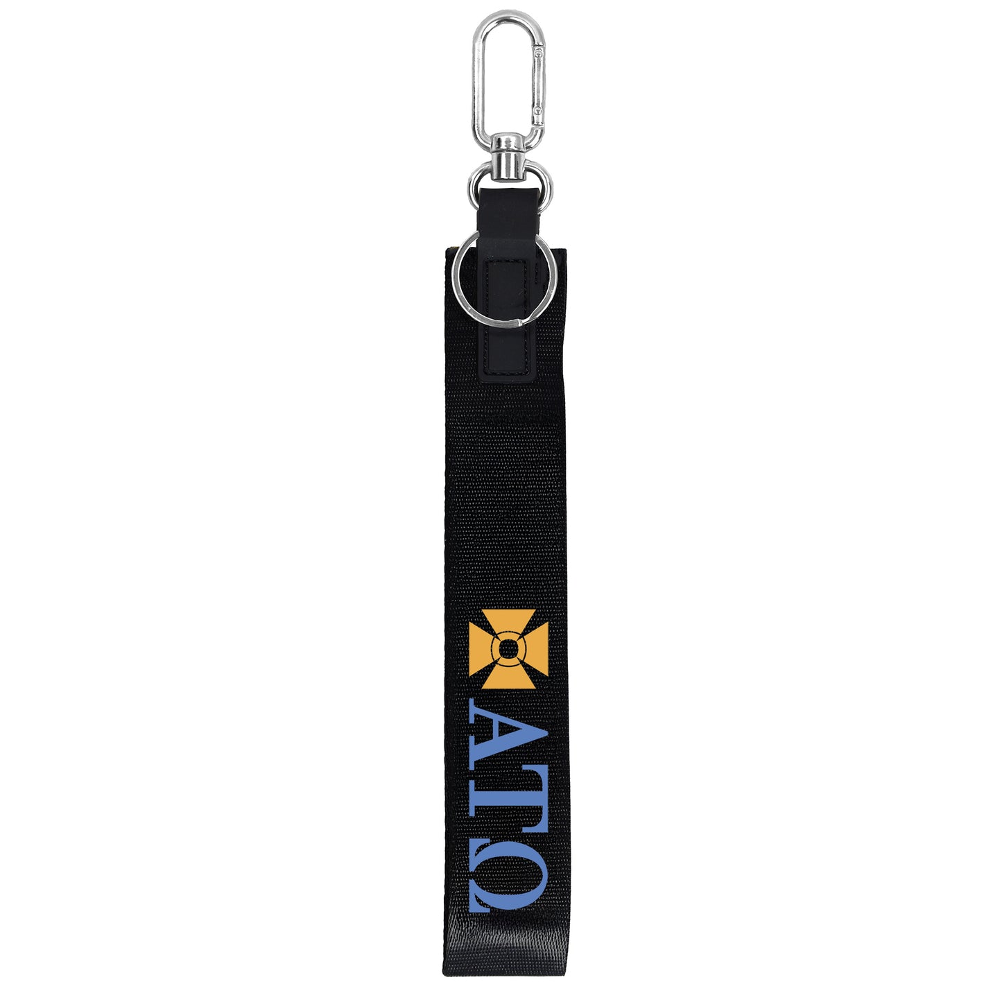 Alpha Tau Omega Fraternity Keychain- Hands-Free Lanyard Style