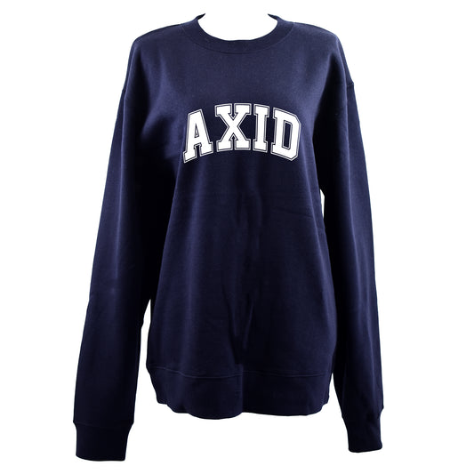 Alpha Xi Delta Sweatshirt- Crewneck Varsity Letters Design