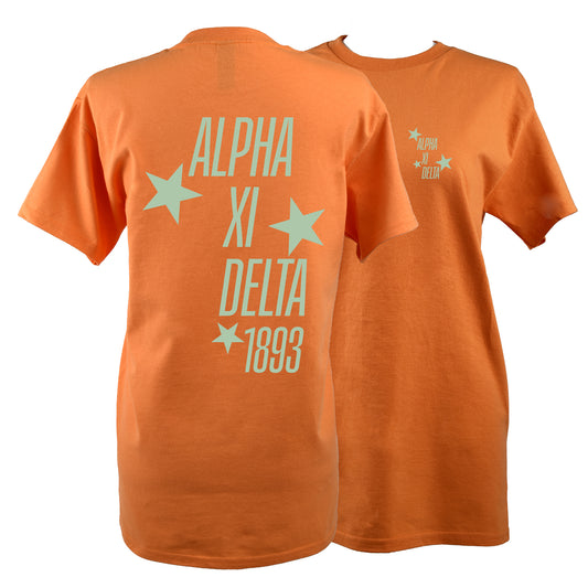 Alpha Xi Delta T-Shirt- The Swifties Showgirl Design