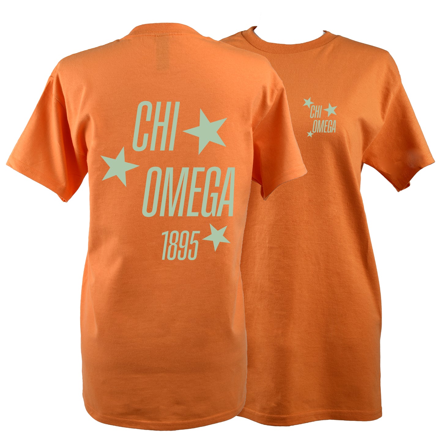Chi Omega T-Shirt- The Swifties Showgirl Design