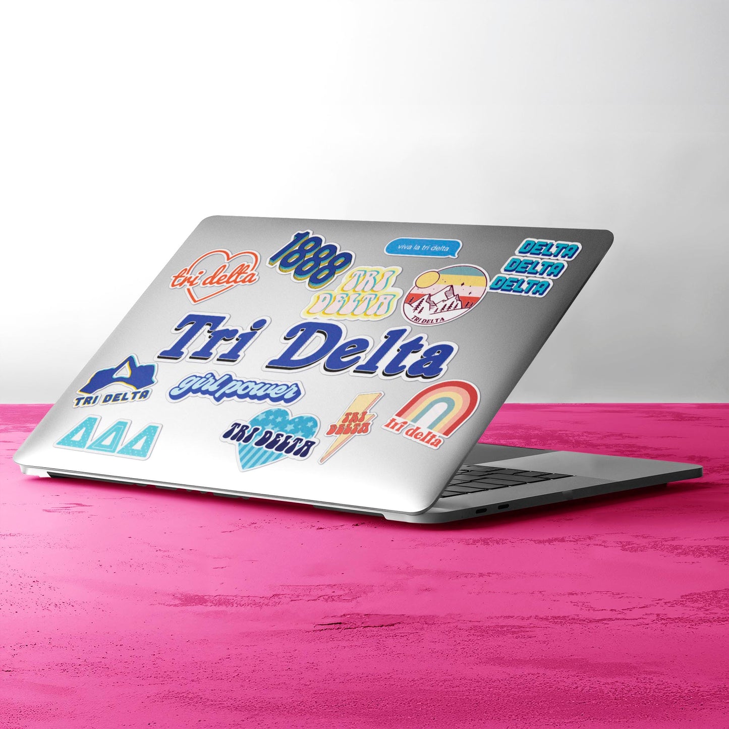 Delta Delta Delta Girl Power Sticker Sheet