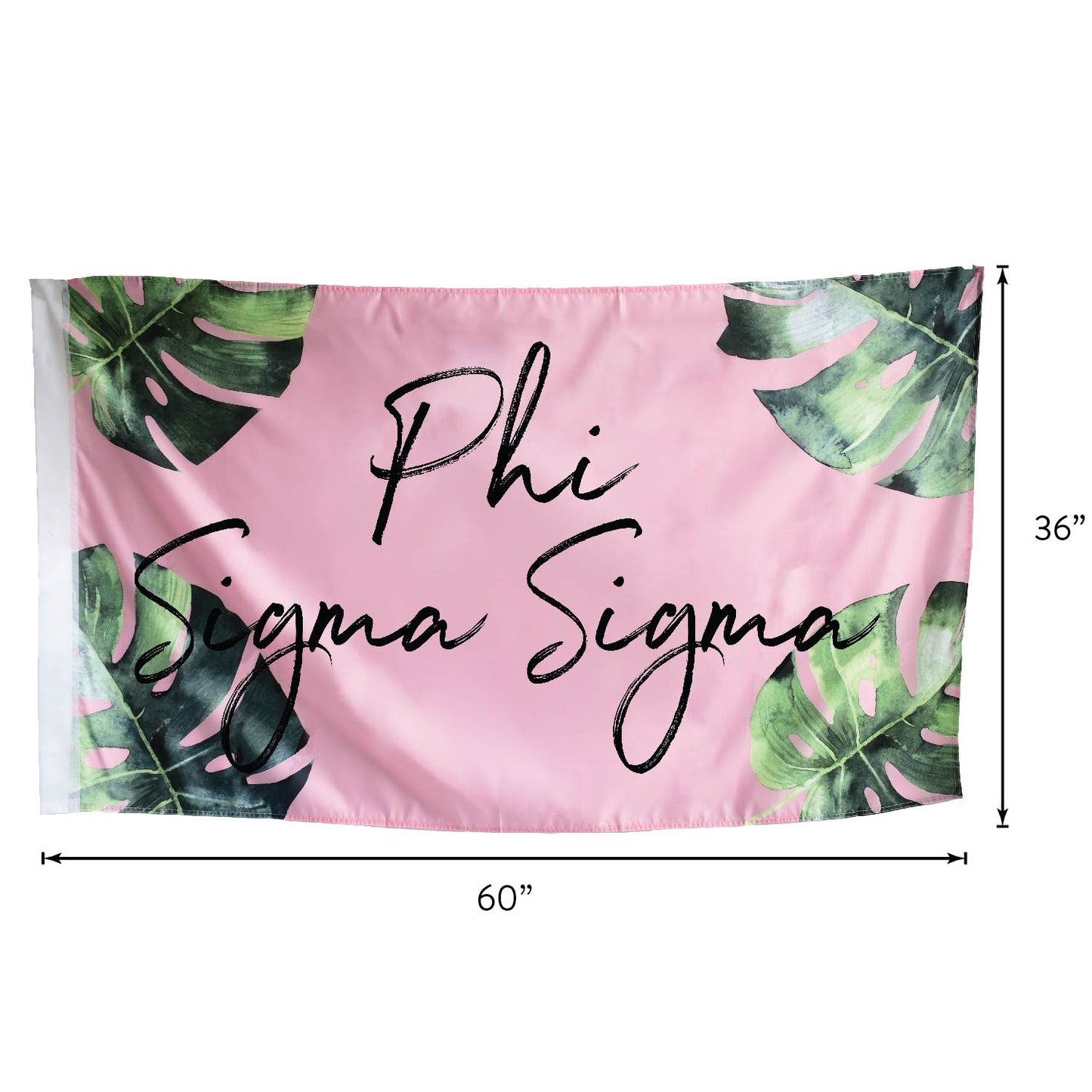 Alpha Gamma Delta Tropical Flag