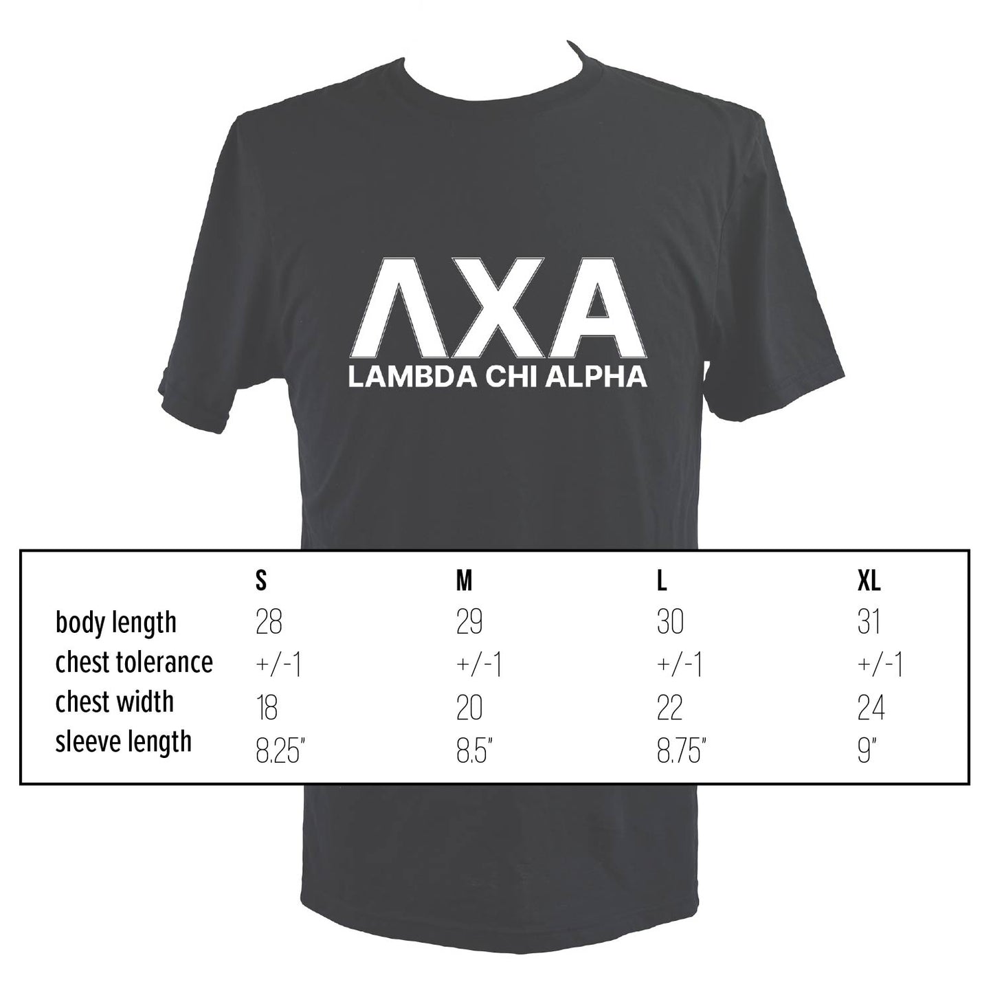 Alpha Gamma Rho Fraternity T-Shirt- Varsity Greek Letters Design