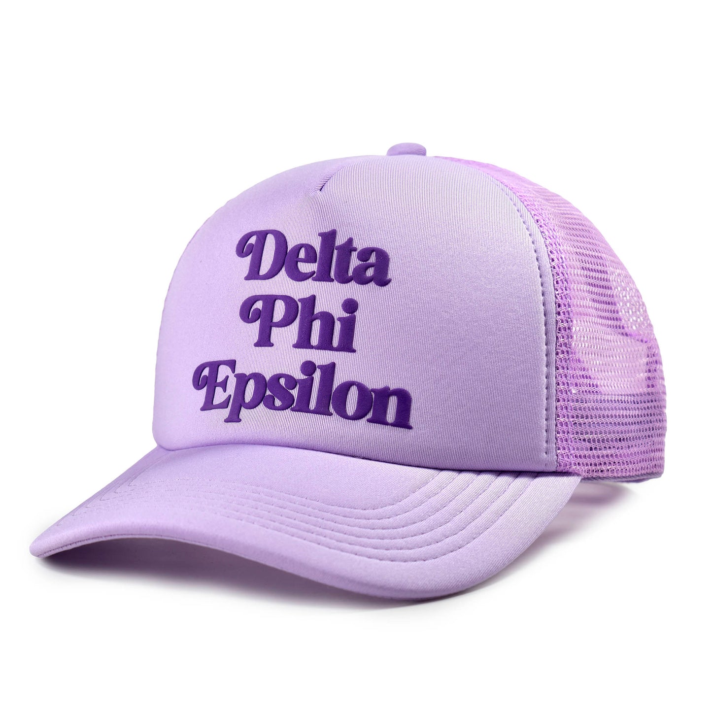 Delta Phi Epsilon Baseball Cap, Mesh Trucker-Style Hat
